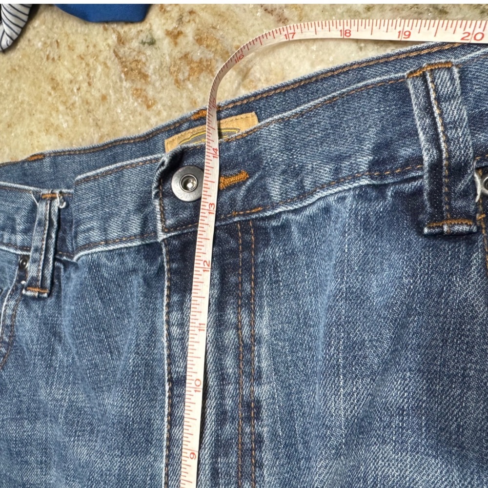 The Foundry Supply Co Jeans Mens 44x30 Blue Medium Wash Straight Leg 100% Cotton - Picture 6 of 9